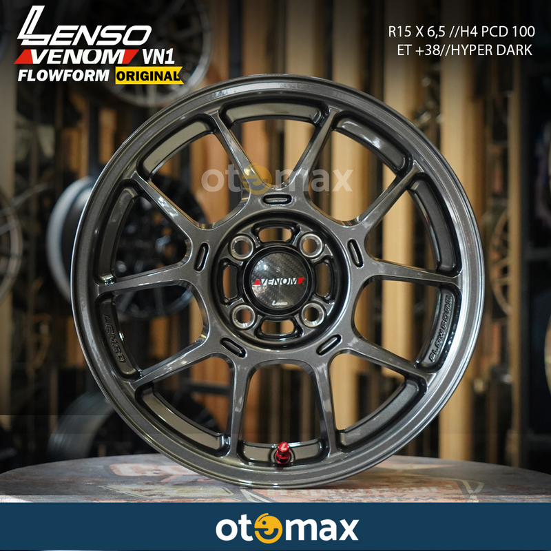 Velg Mobil Lenso Venom VN1 Original Ring 15 Hyper Dark