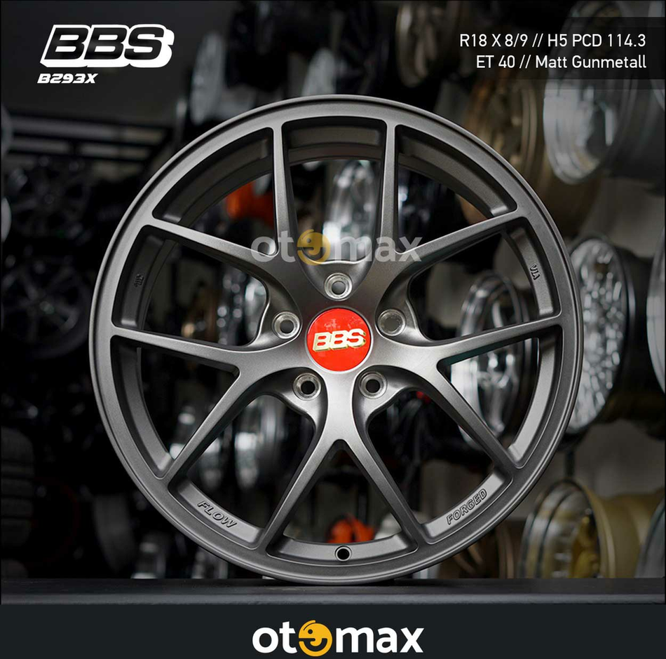 Velg Mobil BBS B293X Ring 18 Maat Gunmetal