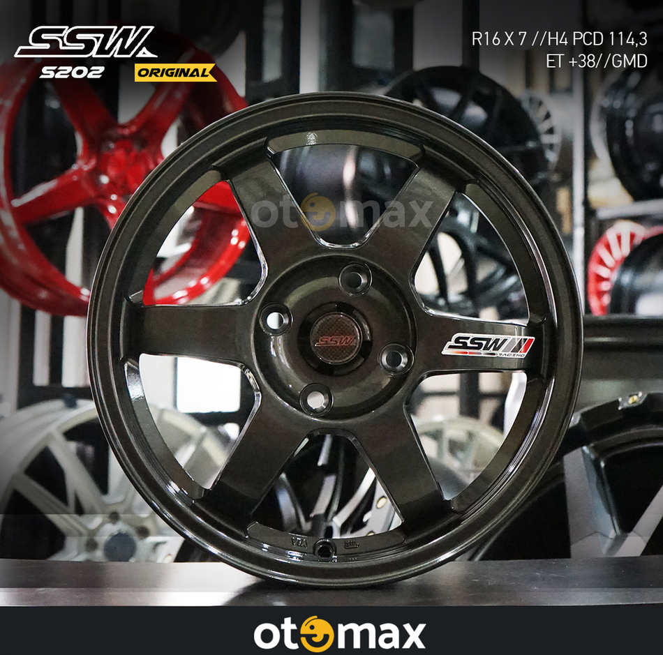 Velg Mobil SSW S202 Ring 16 PCD 114.3 GMD