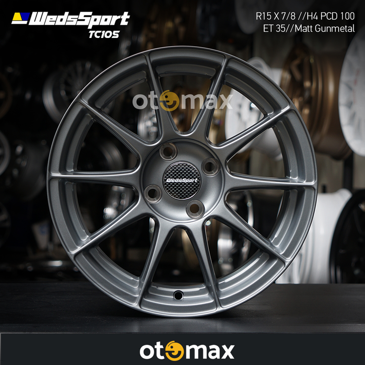 Velg Weds Sport TC105 15” - Ringan dan Tahan Lama, Ideal untuk Mobil ...