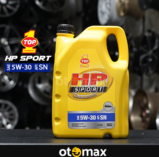 Oli Mobil Top 1 HP Sport 5W-30 API SN 3.5LT