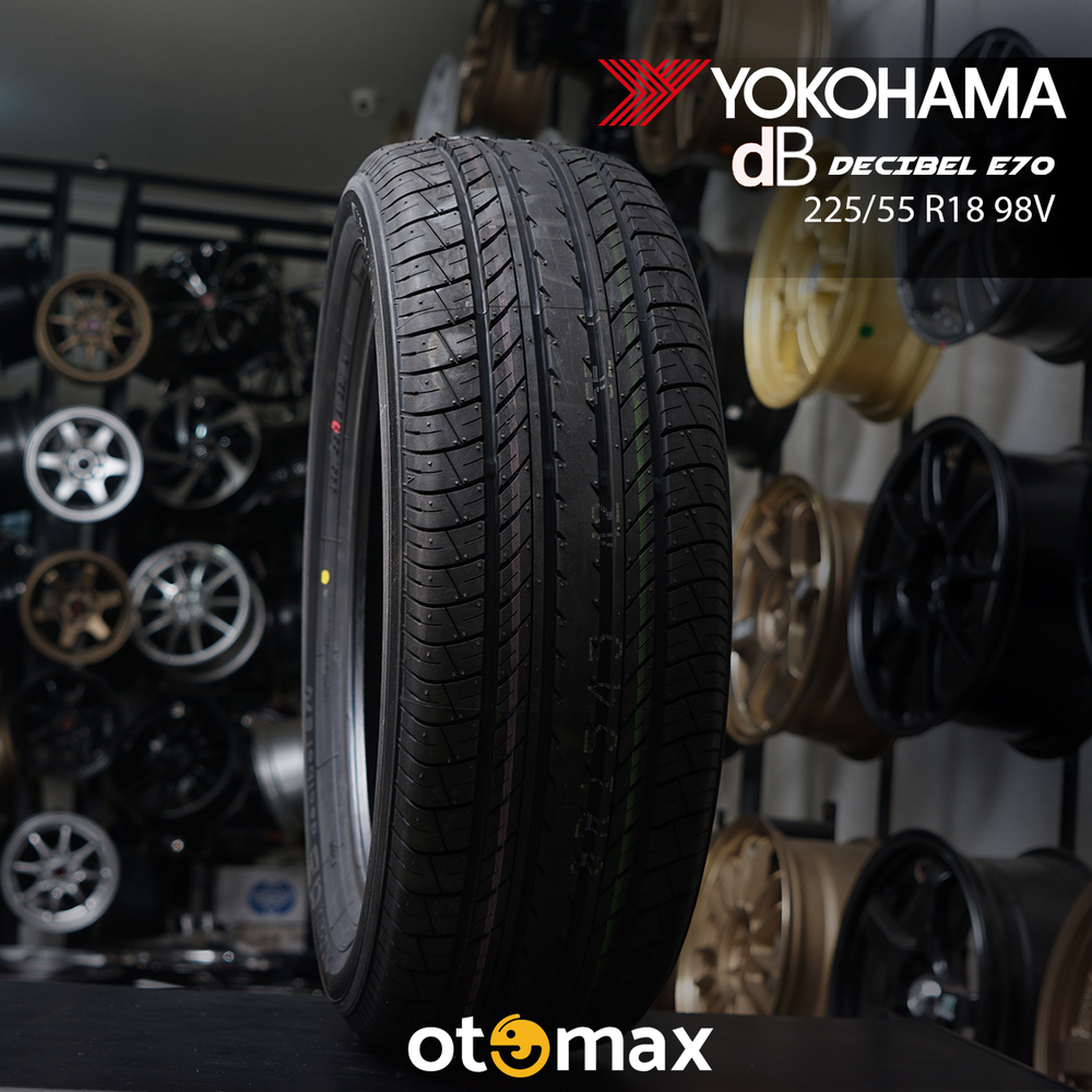 YOKOHAMA dB decibel E70A 205/60R16 16インチ 夏タイヤ 2本 21年製 バリ