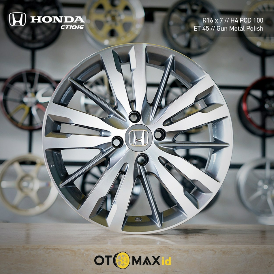 Velg Mobil Honda CT1016 Ring 16 Gunmmal Polish