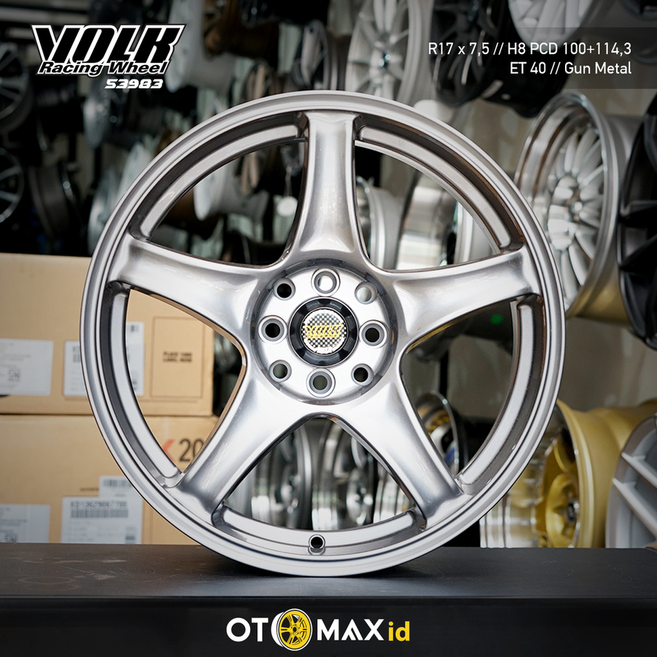 Velg Mobil Volk 53983 Ring 17 Gun Mettal