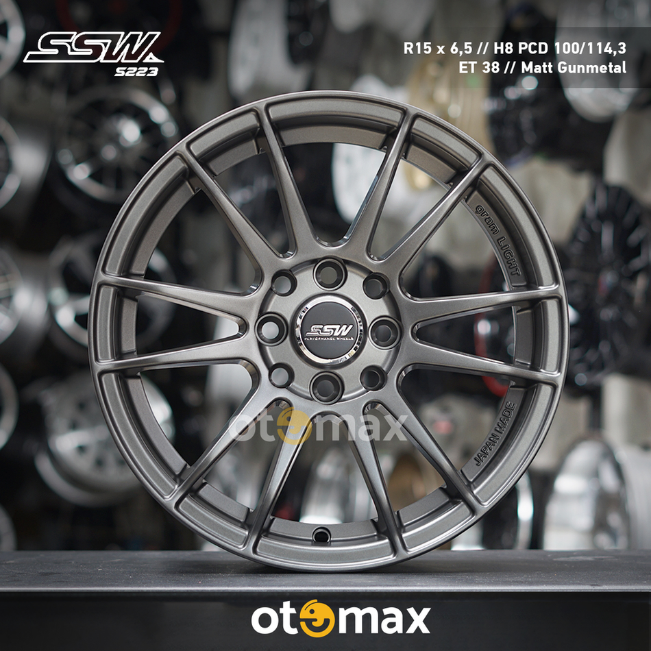 Velg Mobil SSW S223 Ring 15 Matt Gunmetal