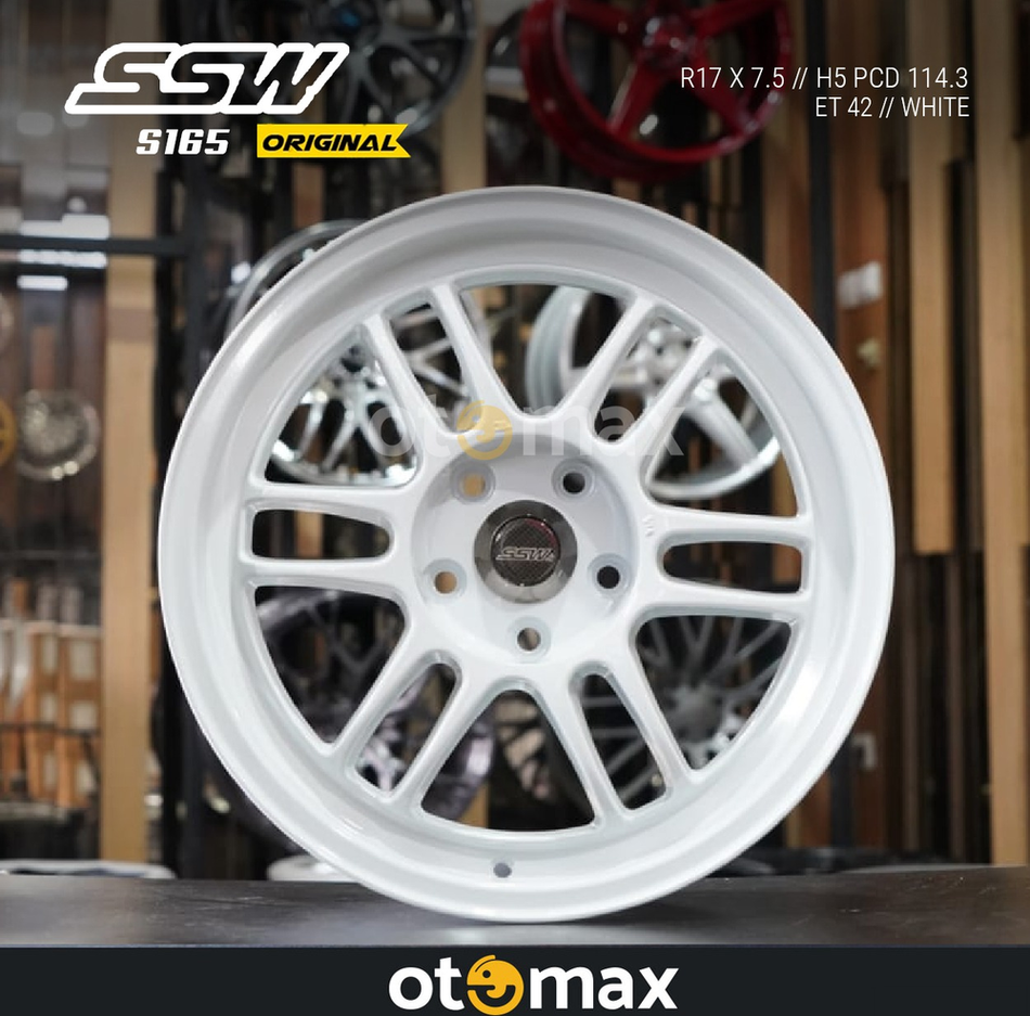 Velg Mobil SSW S165 Original Ring 17 White