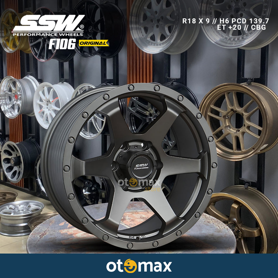 Velg Mobil SSW F016 Flow Forged Original Ring 18 CBG