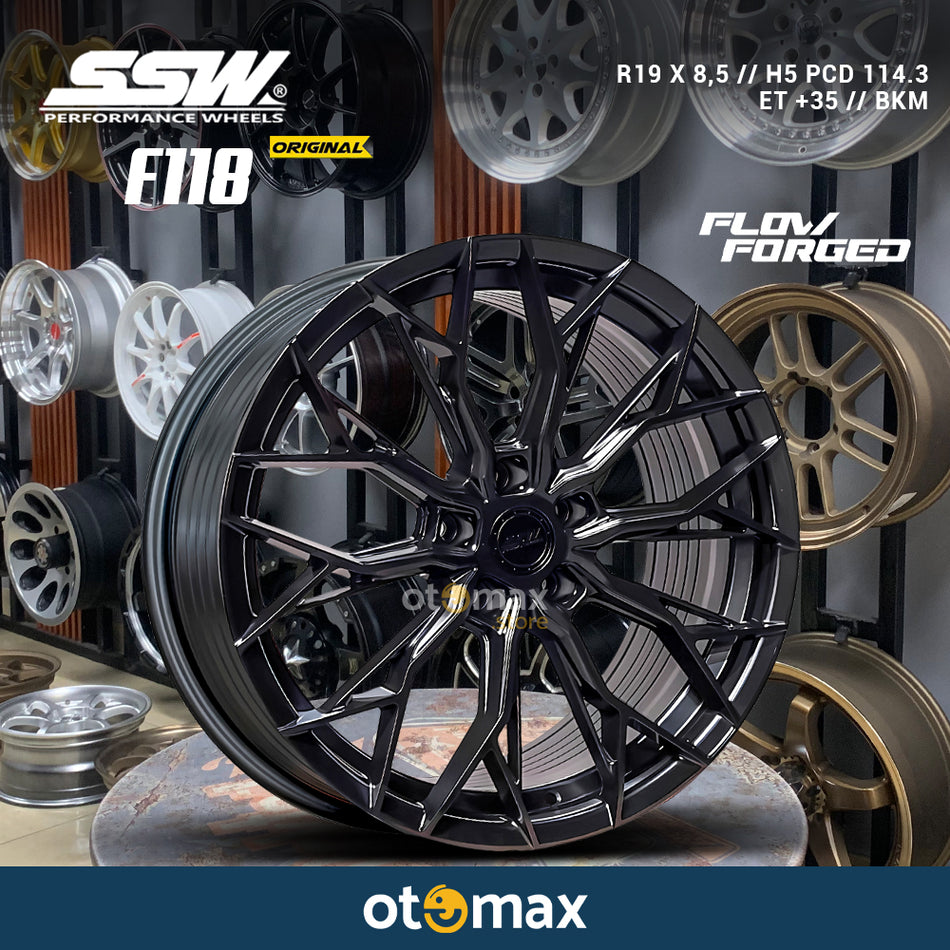 Velg Mobil SSW F118 Flow Forged Original Ring 19 BKM