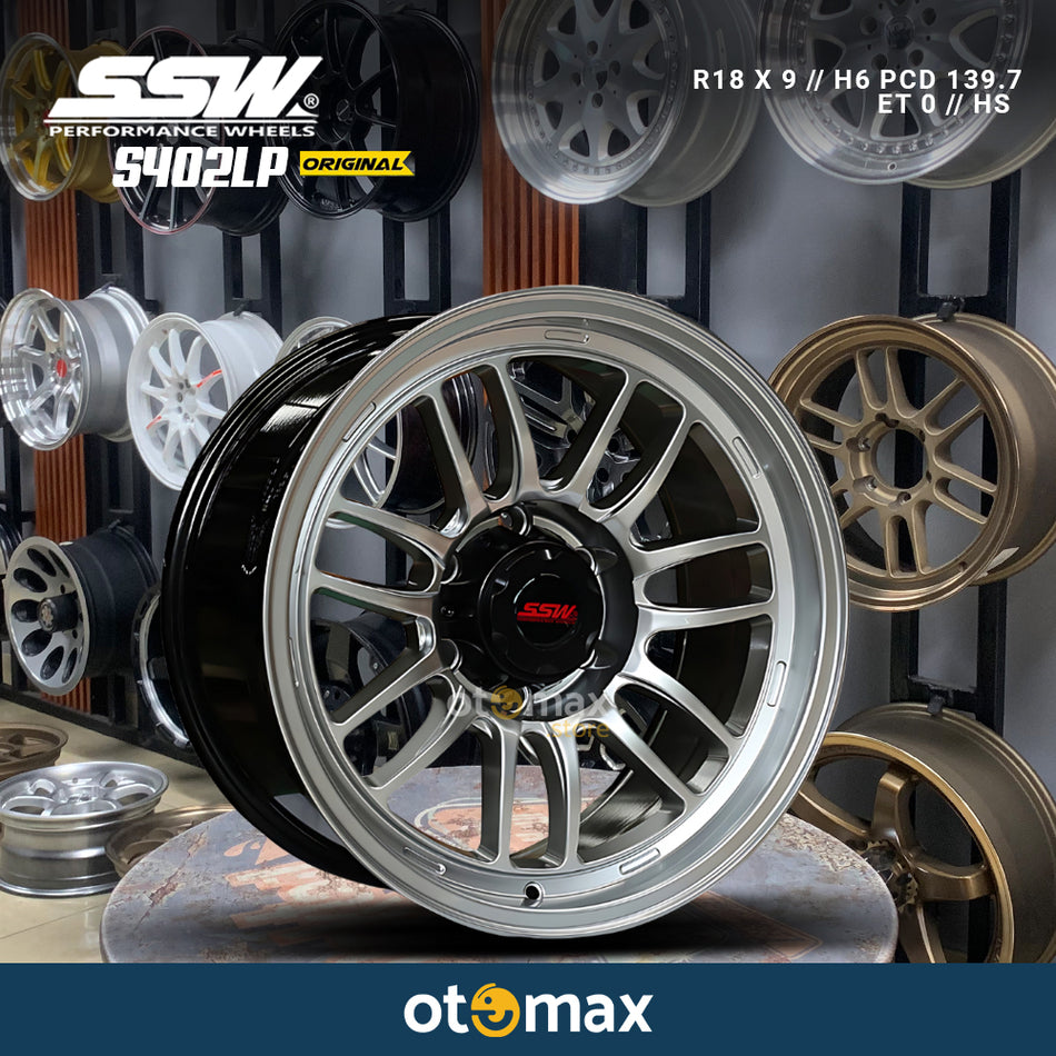 Velg Mobil SSW S402LP Original Ring 18 Hyper SIlver