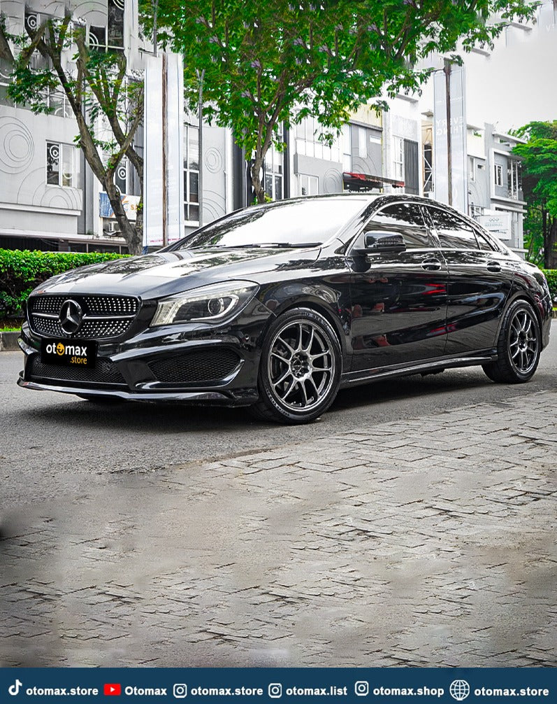 Modifikasi Mercedes-Benz CLA 200 dengan Velg Work CR Kiwami