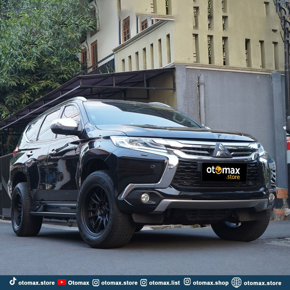 Modifikasi Mitsubishi Pajero Sport dengan Velg Lenso Project D Spec s