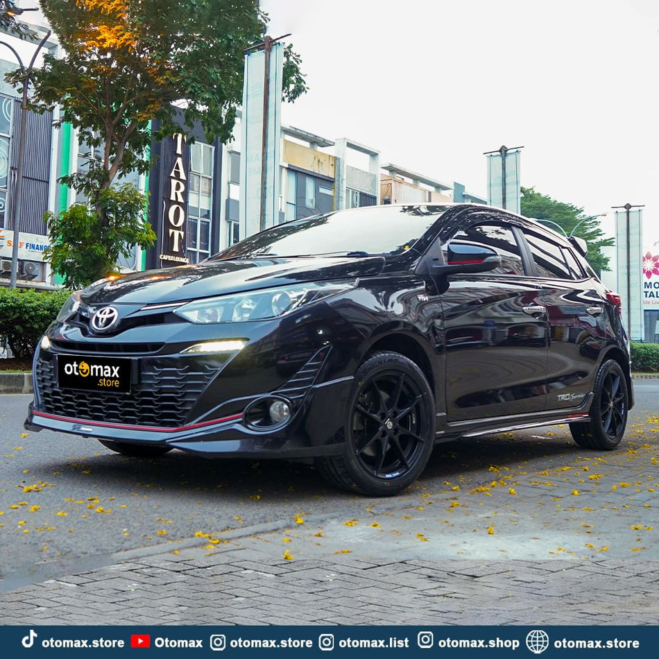 Modifkasi Simpel Toyota Yaris Menggunakan Velg Sparco Original Ring 16