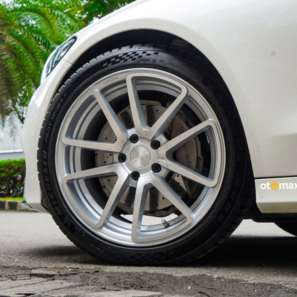 Modifikasi Velg Mobil Mercedes-Benz C200 dengan Velg Rotiform SPF ...