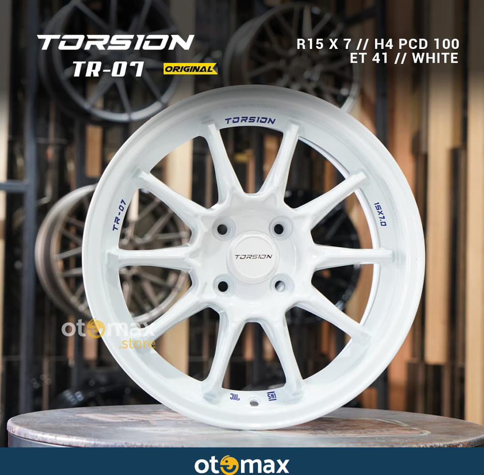 Velg Mobil Torsion TR07 Ring 15 White