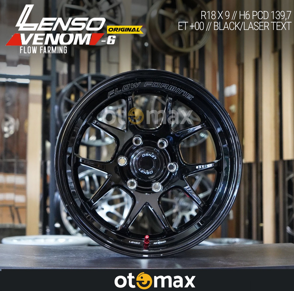 Velg Mobil Lenso Venom 6 Ring 18 BKW