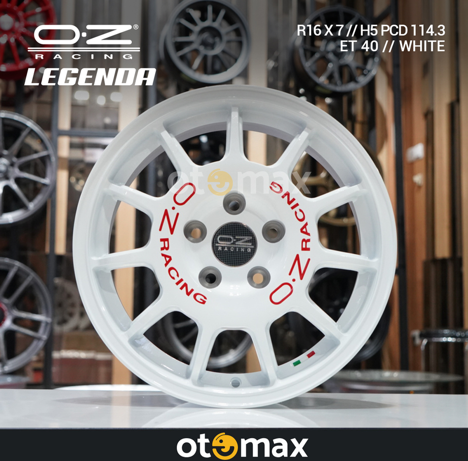 Velg Mobil Oz Legenda Ring 16 PCD114.3 White