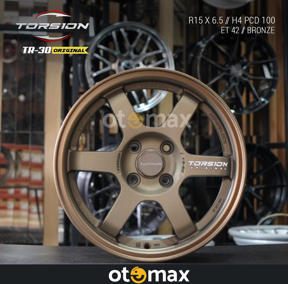 Velg Mobil Torsion TR30 Ring 15 Perunggu