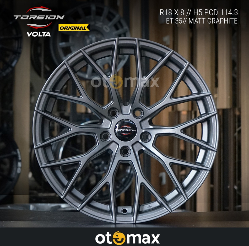 Velg Mobil Torsion Volta Ring 18 35 Matt Grafit