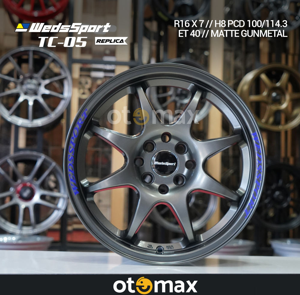 Tc05 Rim Velg Mobil Weds Sport TC05 Ring 16 - Ringan, Kuat, dan Stylish – Otomax ...