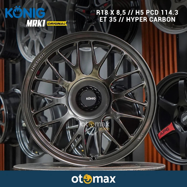 Velg Mobil Konig MRK1 Original Ring 18 Hyper Carbon