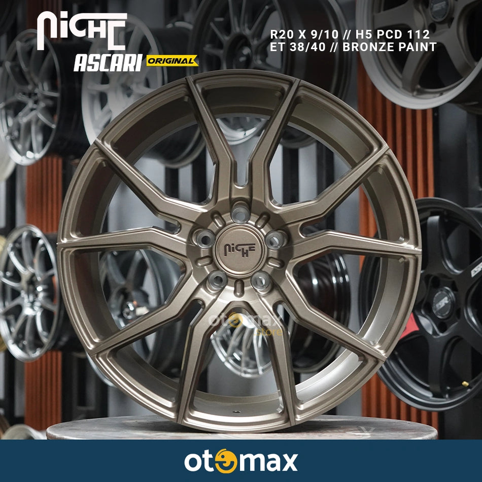 Velg Mobil Niche Ascari Original Ring 20 Bronze Paint