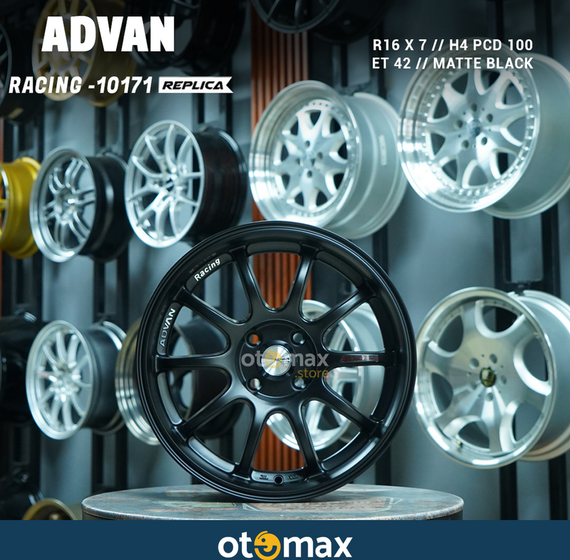 Velg Advan Racing Velg Mobil Advan Racing RS-D Ring 16 Matte Black | Otomax Store ...