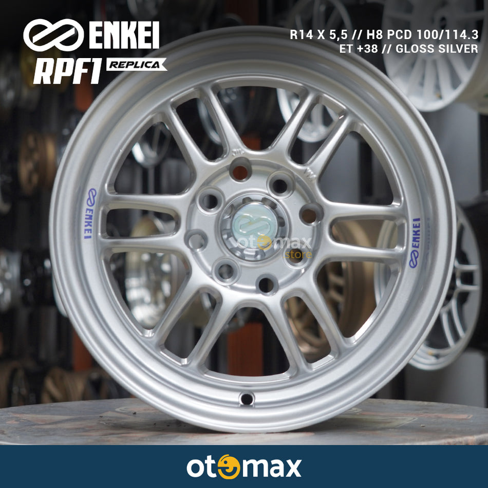 Velg Mobil Enkei RPF-1 618 Ring 14 Gloss Silver