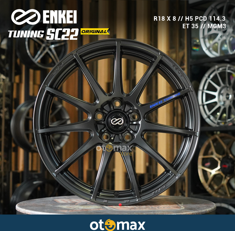 Velg Enkei Tuning SC22 Original - Ring 18 ET35 Dengan Material ...