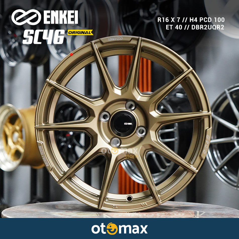 Velg Mobil Enkei Tuning SC46 Original Ring 16 DBR2UQR2