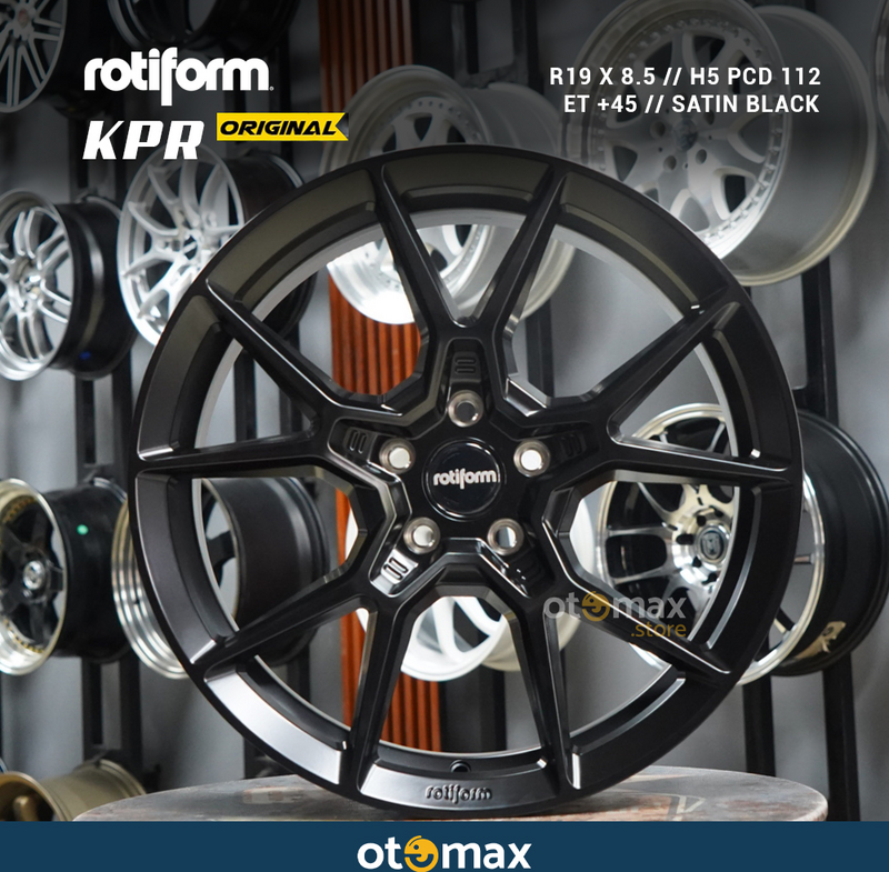 Velg Mobil Rotiform RC199 KPR Original Ring 19 Satin Black