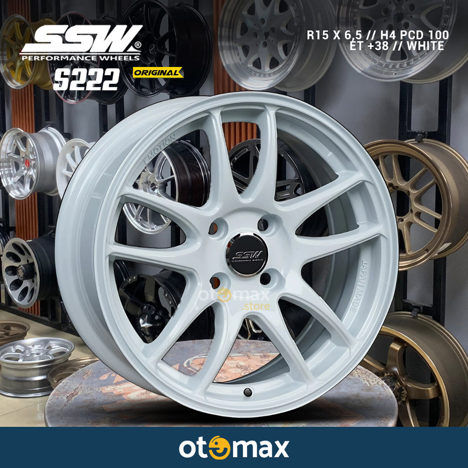 Velg Mobil SSW S222 Original Ring 15 White