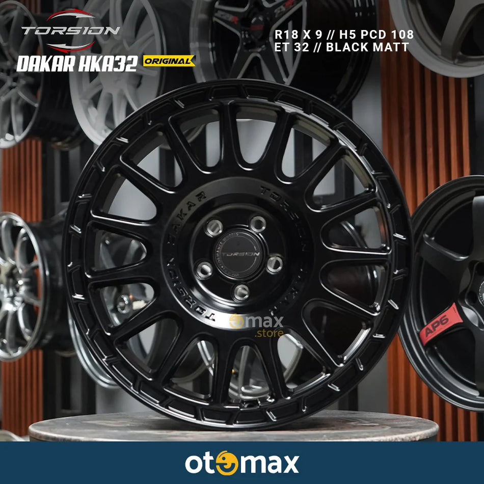 Velg Mobil Torsion Dakar Original Ring 18 Matte Black