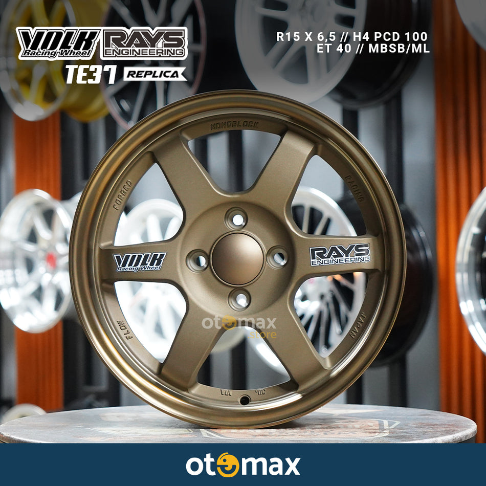 Velg Mobil Volk Rays TE37 Ring 15 MBSB/ML