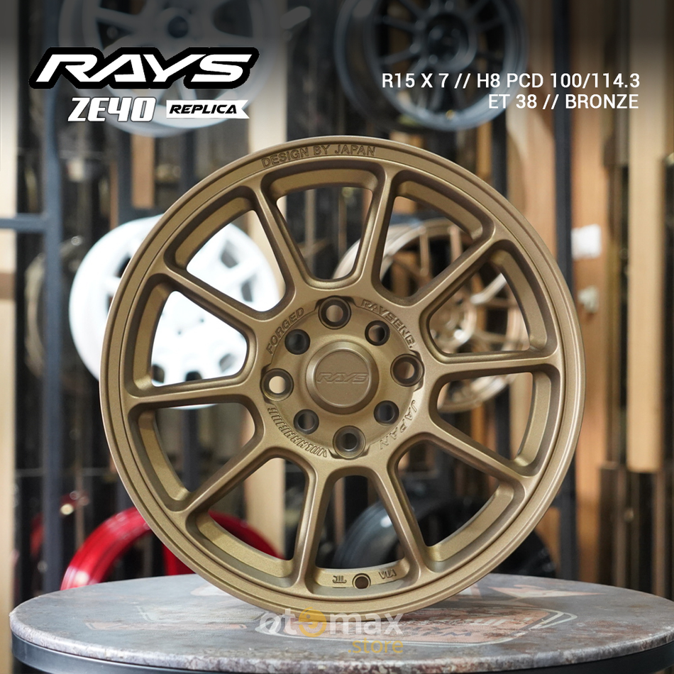 Velg Mobil Rays Ze40 5042 Ring 15 Perunggu