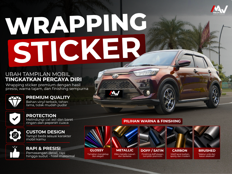 Promo Wrapping Mobil Otomax Store