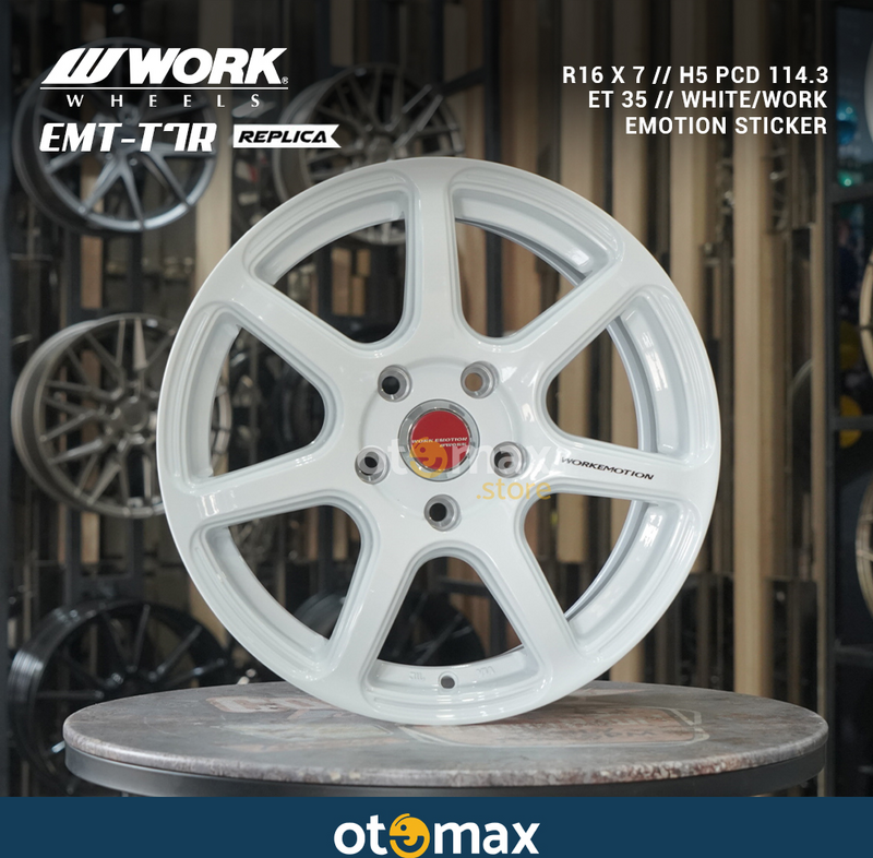 Velg Mobil Work Emotion T7R Ring 16 White