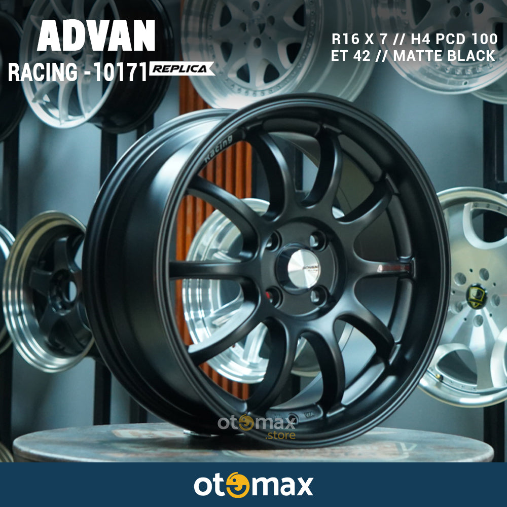 Velg Advan Racing Velg Mobil Advan Racing RS-D Ring 16 Matte Black | Otomax Store ...