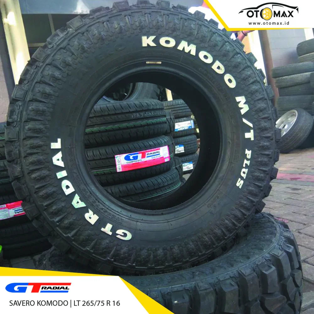Ban Mt R12 Ban GT Radial Savero Komodo M/T 265/75 R16 - Optimal untuk Velg Mobil ...