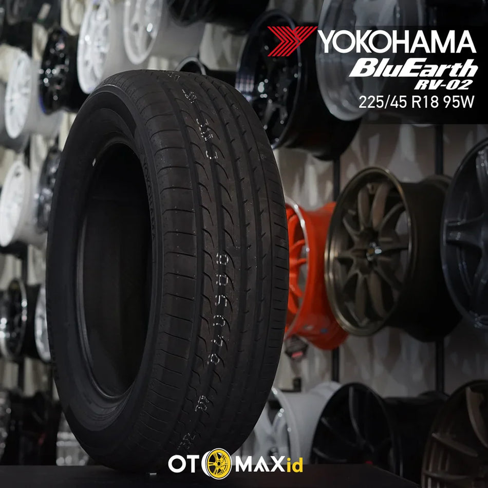 Ban Mobil Yokohama BluEarth RV02 225/45 R18 95W Japan