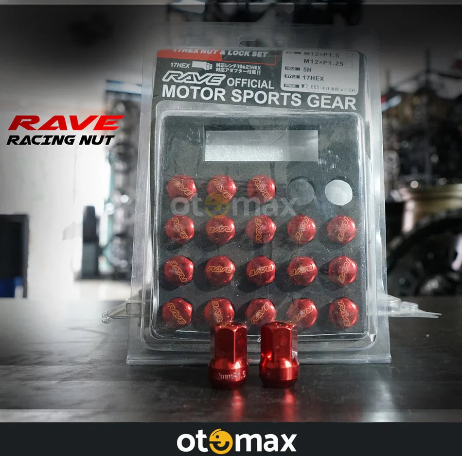 Baut Variasi Rave 1,5 Merah