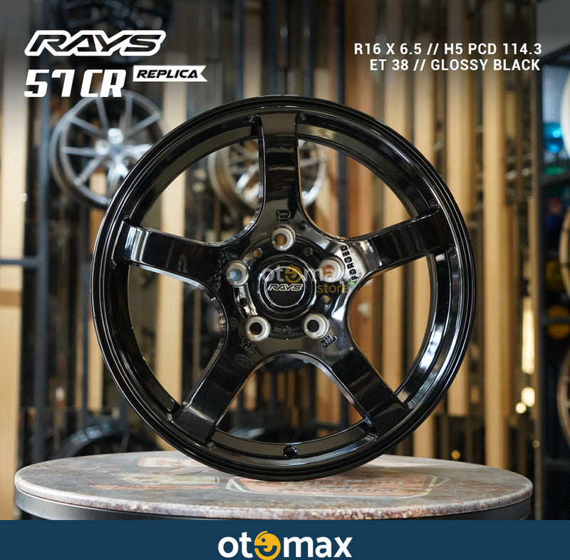 Velg Mobil Rays GC-05 Ring 16 Glossy Black