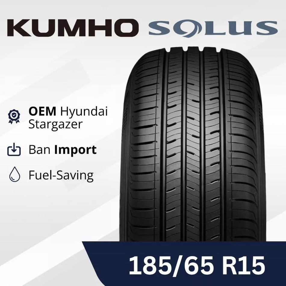 Ban Mobil Kumho Solus HS63 185/65 R15 88H