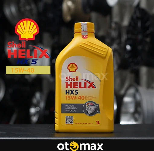 Oli Mobil Shell HX5 SAE 15W-40 1LT