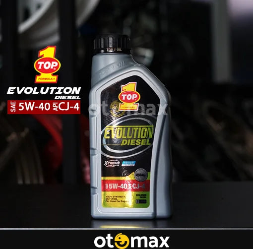 Oli Mobil Top 1 Evolution Diesel 5W-40 API CJ-4 1LT