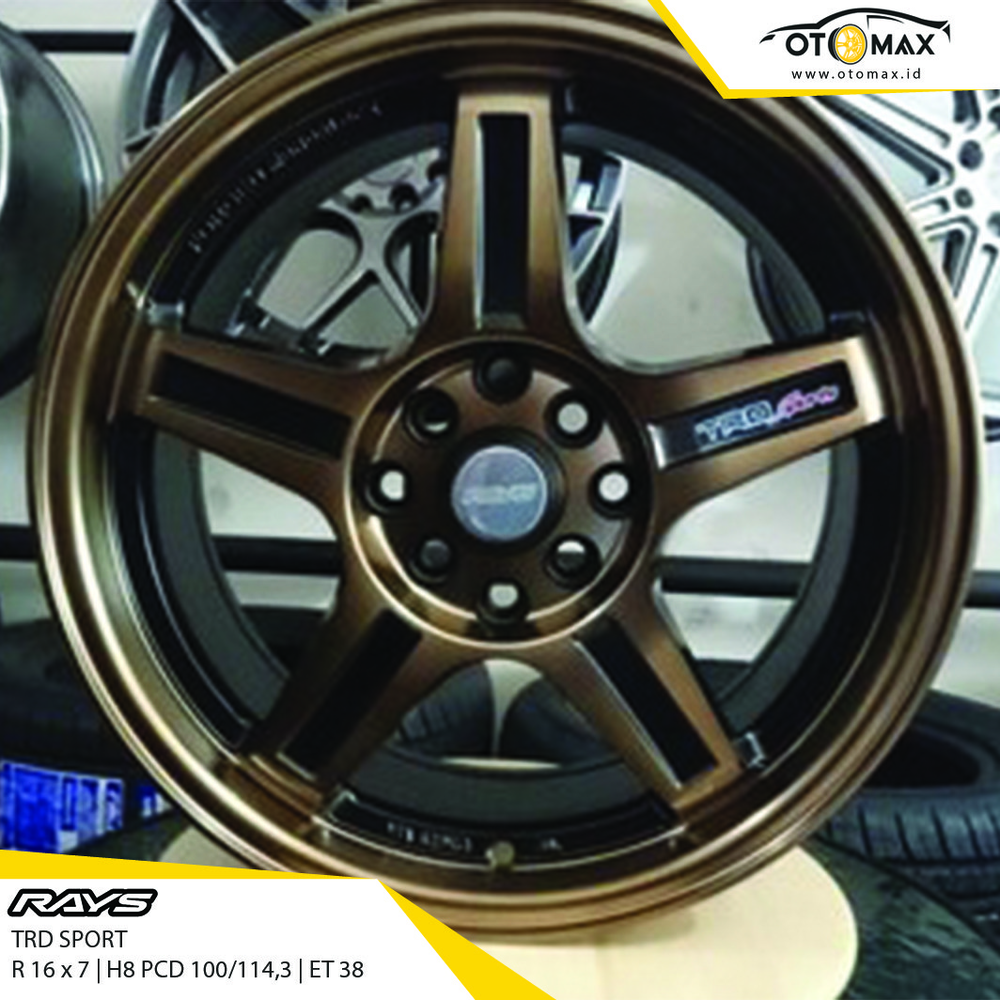 Trd Rays Rims Velg Mobil Forged Alloy Rays TRD Sport 16 - Performa & Estetika Hebat ...