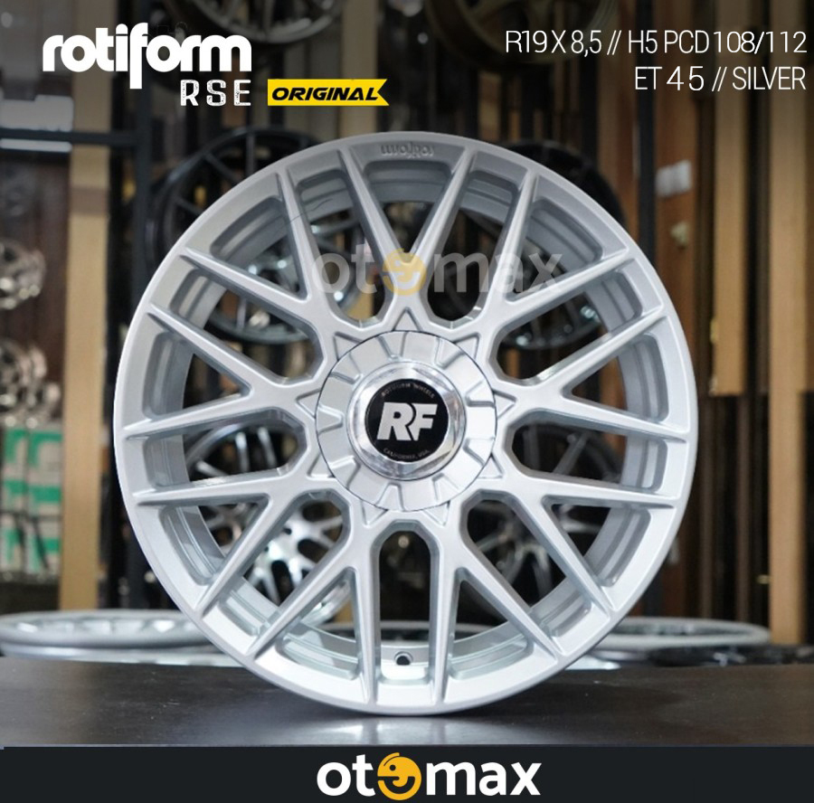 Velg Mobil Rotiform RSE Original Ring 19 Silver – Otomax Store : Jual ...