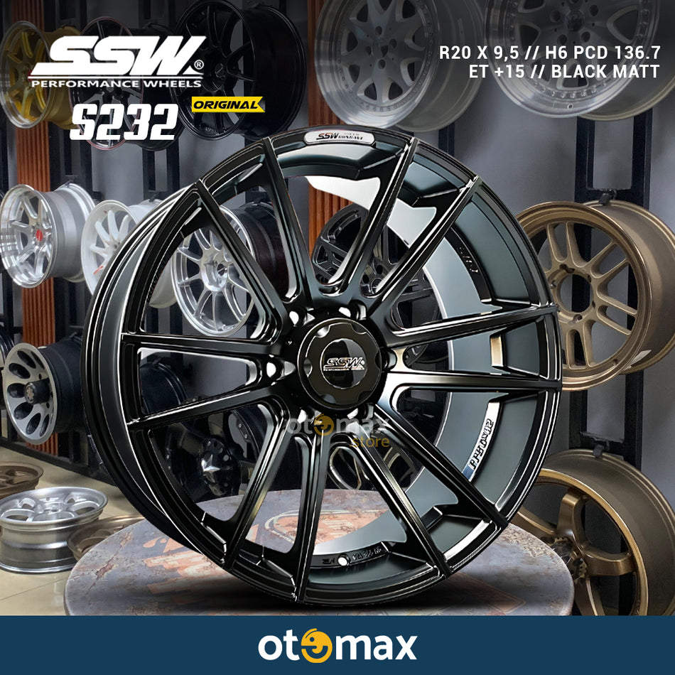 Velg Mobil SSW S232 Original Ring 20 Black Matt