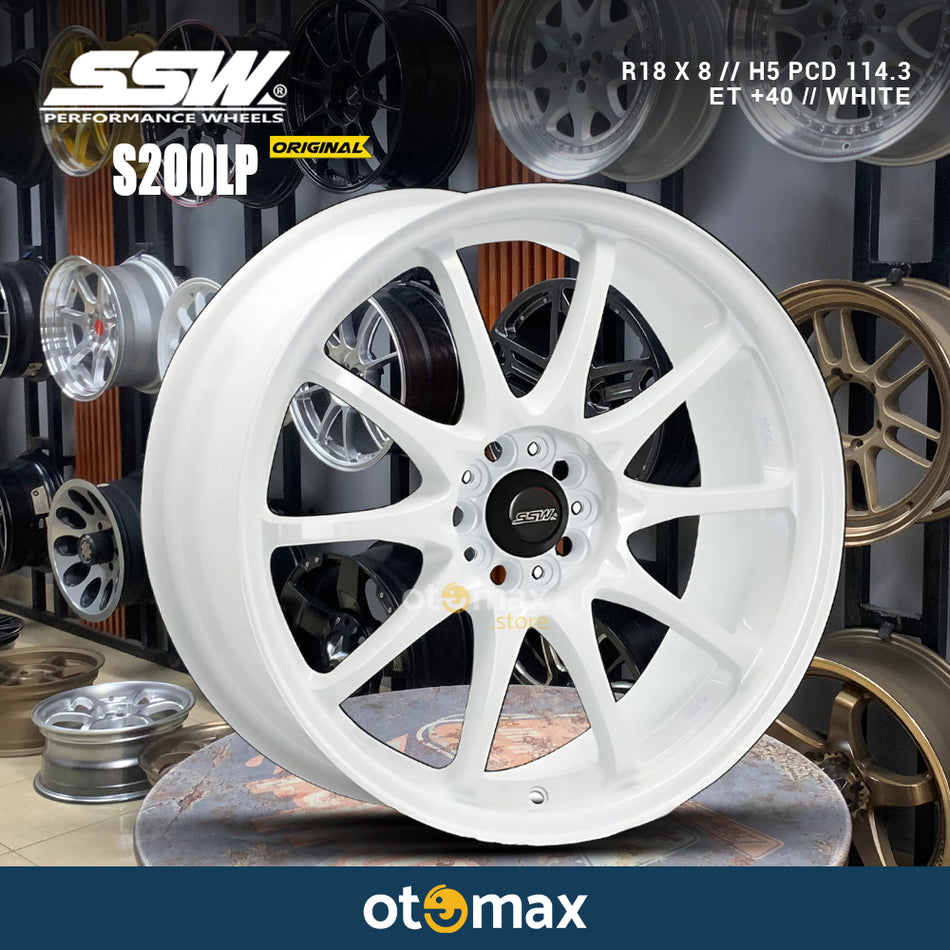 Velg Mobil SSW S200LP Original Ring 18 White