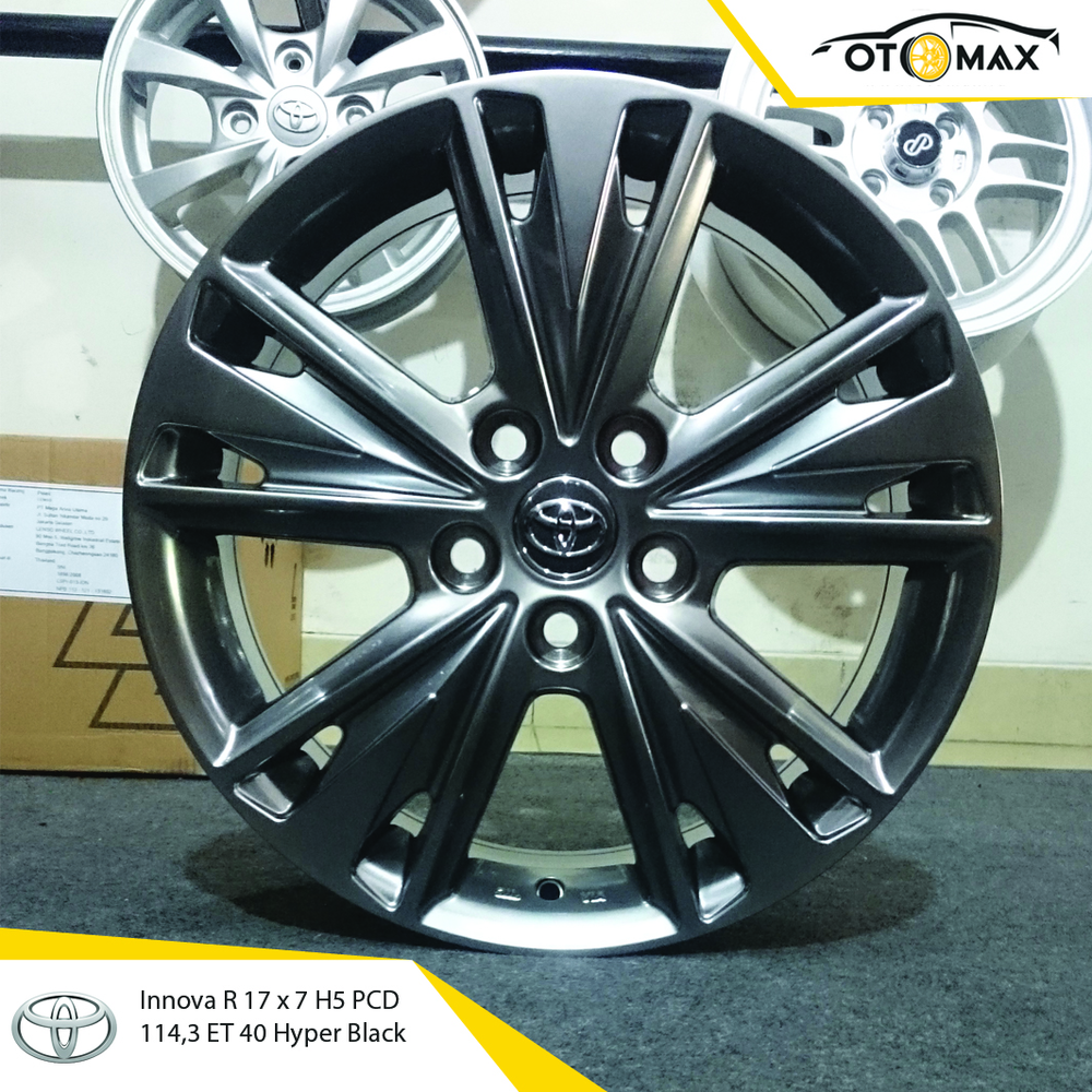 Cover Velg Innova Velg Toyota Kijang Innova Venturer Ring 17 Hyper Black - Harga Terbaik ...