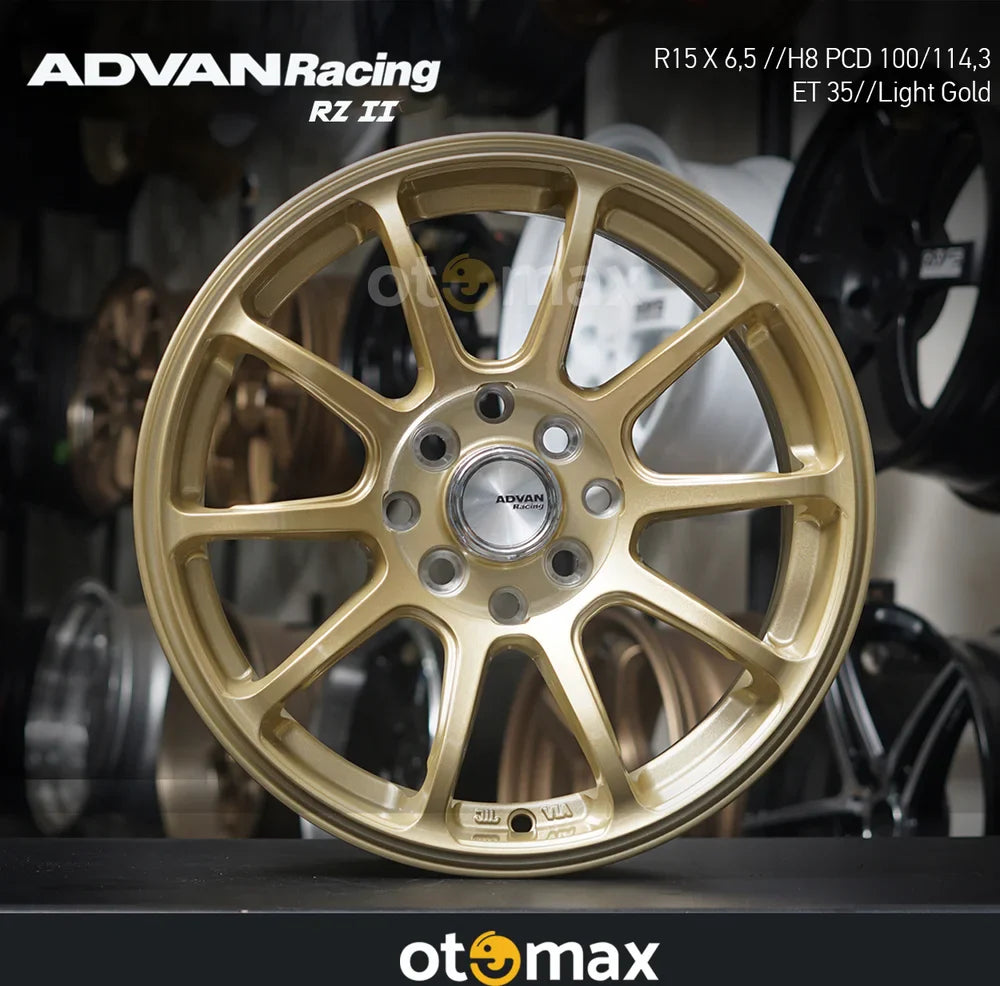 Velg Advan Racing Velg Mobil Advan Racing L851 Ring 15 Light Gold | Otomax Store – Otomax ...